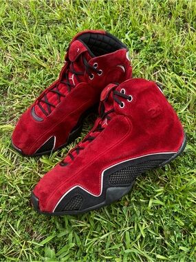 CLEAN Air Jordan 21 XXI size 12 Mens 2006 Red Suede shoes